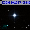 CCDM J01077+3440B