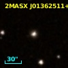 2MASX J01362511+3222590