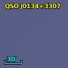 QSO J0134+3307