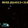 NVSS J014513+314507
