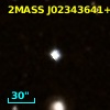 2MASS J02343641+2958526