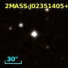2MASS J02351405+2933022