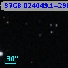 87GB 024049.1+290145