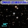 2MASS J21031170+2927388
