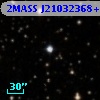 2MASS J21032368+2933380