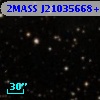 2MASS J21035668+3008167