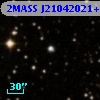 2MASS J21042021+3025348