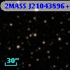 2MASS J21043896+2956345