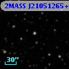 2MASS J21051265+2927543