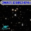 2MASS J21052474+2921187
