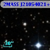 2MASS J21054021+2942556