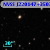 NVSS J220147+350308