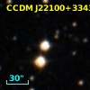 CCDM J22100+3343A