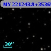 MY 221243.9+353651.7