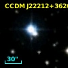 CCDM J22212+3626B