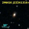 2MASX J22241316+3511562