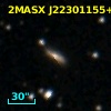 2MASX J22301155+3600454