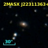 2MASX J22311363+3442258