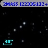 2MASS J22335132+3450449
