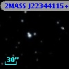 2MASS J22344115+3451382