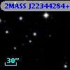 2MASS J22344284+3446320