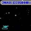 2MASS J22350440+3445296