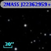 2MASS J22362959+3449342