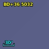 BD+36  5032