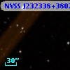 NVSS J232338+380223