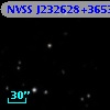NVSS J232628+365357