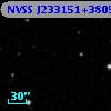 NVSS J233151+380552