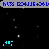 NVSS J234116+381836
