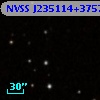 NVSS J235114+375721