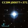 CCDM J00077+3711AB