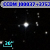 CCDM J00037+3752B