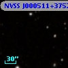NVSS J000511+375221