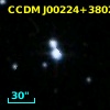 CCDM J00224+3802A