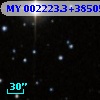 MY 002223.3+385054.3