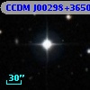 CCDM J00298+3650B