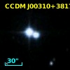 CCDM J00310+3817B