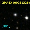 2MASX J00261326+3729300