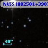 NVSS J002501+390723