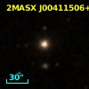 2MASX J00411506+3625319