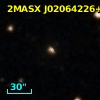 2MASX J02064226+3316340