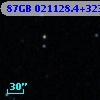 87GB 021128.4+323754