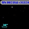 WN B0218.6+3132A