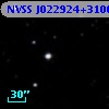 NVSS J022924+310012