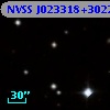 NVSS J023318+302238