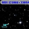 WDS J21066+3309AB