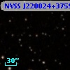 NVSS J220024+375909